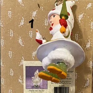 MacKenzie-Childs Patience Brewster Mini Blitzen's Tree Elf Krinkles Ornament
